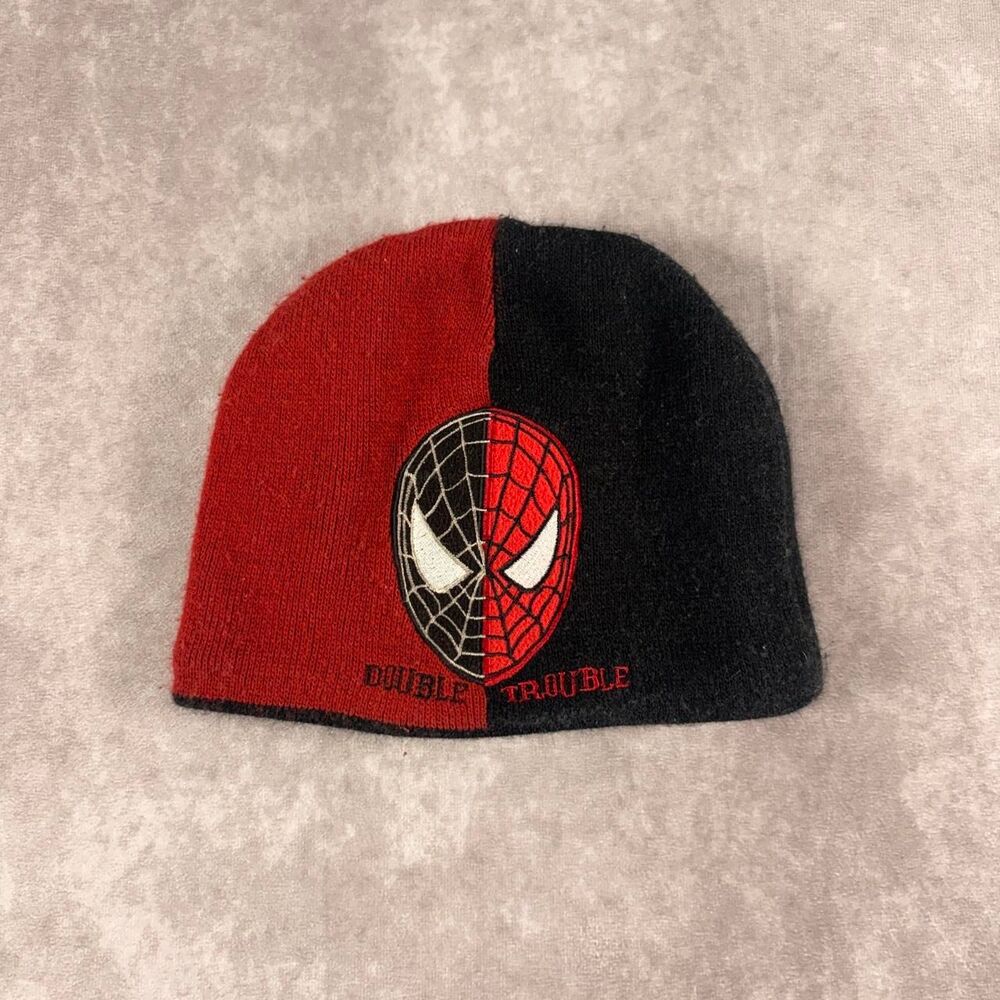 spiderman double trouble i am spiderman beanie